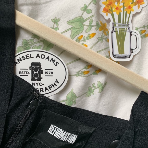 Reformation Black Jumpsuit Romper PantSuit - Picture 4 of 5